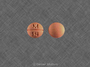 Methotrexate sodium 2.5 mg M 14