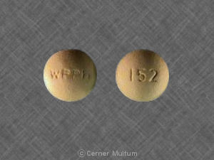 Pill 152 WPPh Yellow Round is Methyldopa