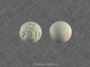 Pill Imprint Z 2931 (Methyldopa 250 mg)