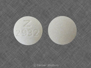 Pill Z 2932 White Round is Methyldopa