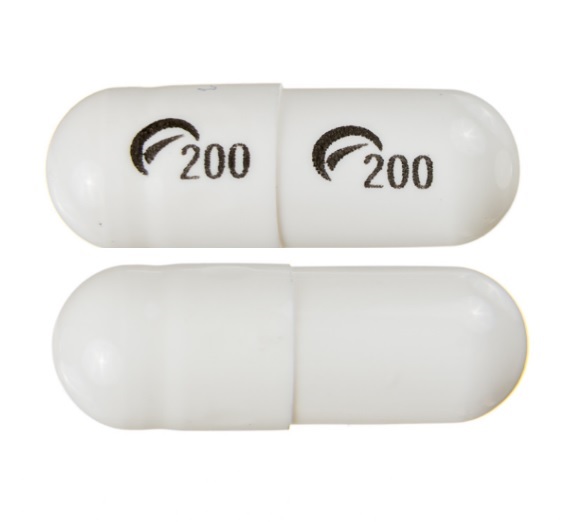 Pill Logo 200 Logo 200 White Capsule/Oblong is Methylphenidate Hydrochloride Extended-Release (LA)