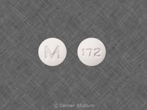 Metolazone 2.5 mg M 172