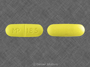 Metoprolol tartrate 100 mg MP 185