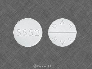 Metronidazole 500 mg 5552 DAN DAN