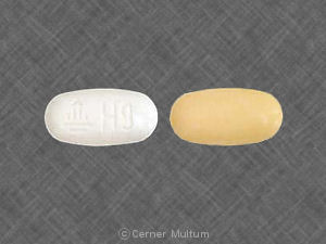 Pill LOGO H9 Yellow & White Elliptical/Oval is Micardis HCT