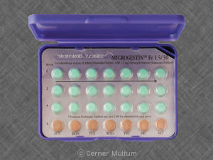 Pill WATSON 075 Brown Round is Microgestin Fe 1.5/30