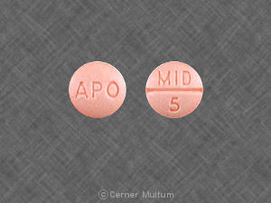 Midodrine hydrochloride 5 mg APO MID 5