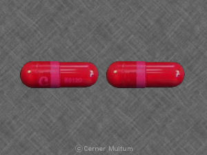 Pill C 86120 Red Capsule/Oblong is Midrin