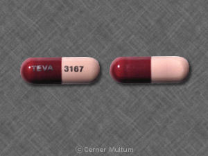 Minocycline hydrochloride 100 mg TEVA 3167