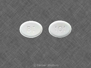 Pill BI 101 White Oval is Mirapex