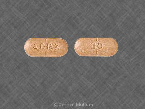 Pill 30 ETHEX is Morphine Sulfate 30 mg