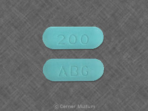 Pill ABG 200 Green Rectangle is Morphine Sulfate Extended-Release