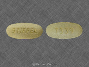 Pill STIEFEL 7339 Yellow Elliptical/Oval is Myrac