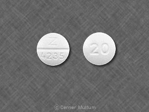 Nadolol 20 mg Z 4235 20