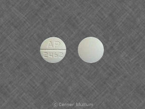 Hap AP 2462, Nadolol 40 mg'dır.