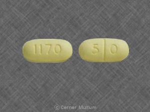 Naltrexone hydrochloride 50 mg 1170 5 0