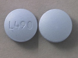 P2 Pill Blue Round 6mm - Pill Identifier