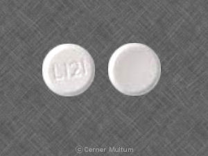 Pill L121 White Round is Naproxen