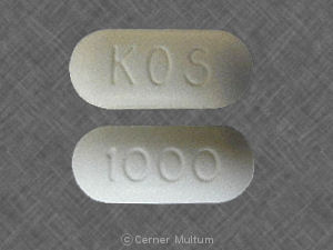 Niaspan 1000 mg KOS 1000