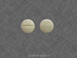 Niravam 0.5 mg SP 322 0.5