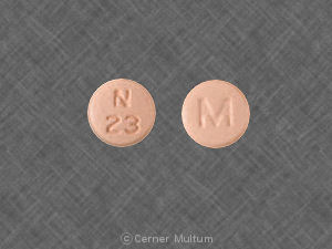 Nisoldipine extended release 30 mg M N 23