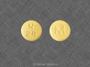 Nisoldipine extended release 40 mg M N 24