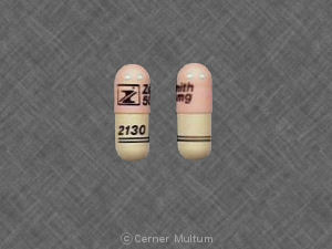 Nitrofurantoin (macrocrystals) 50 mg Logo Zenith 50 mg 2130