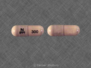 Pill N899 300 Beige Capsule/Oblong is Nizatidine