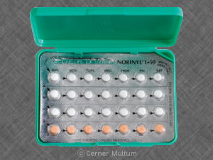 Pill WATSON 265 is Norinyl 1+50 mestranol 0.05 mg / norethindrone 1 mg