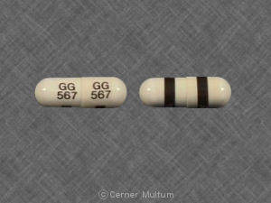 Pill GG 567 GG 567 White Capsule/Oblong is Nortriptyline Hydrochloride