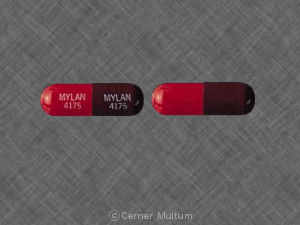 Nortriptyline hydrochloride 75 mg MYLAN 4175 MYLAN 4175