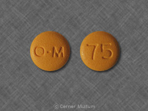 Nucynta tapentadol 75 mg O-M 75