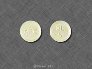 Olanzapine (orally disintegrating) 5 mg APO OL 5