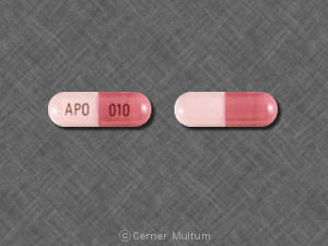 Omeprazole delayed release 10 mg APO 010