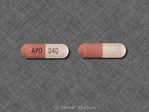 Omeprazole delayed release 40 mg APO 040