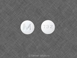 Ondansetron hydrochloride (orally disintegrating) 4 mg M 732