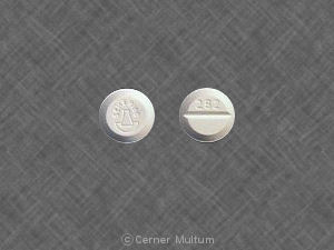 Optimine (azatadine) 1 mg (SCHERING LOGO 282)
