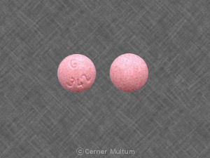 Oxybutynin chloride extended release 10 mg G 342