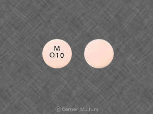 Oxybutynin chloride extended release 10 mg M O10