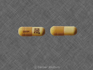 Oxycodone hydrochloride 5 mg 0554 M 5 mg
