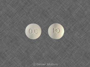 Oxycontin 10 mg OC 10