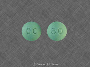 Oxycontin 80 mg OC 80