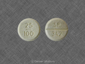 Parcopa 25 mg / 100 mg 25/100 SP 342