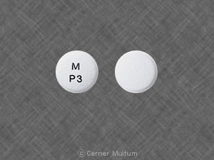 Paroxetine hydrochloride extended-release 12.5 mg M P3