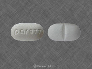Pill par 877 White Elliptical/Oval is Paroxetine Hydrochloride