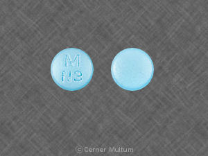 Pill M N3 Blue Round is Paroxetine Hydrochloride