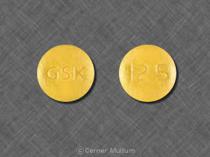 Paroxetine hydrochloride controlled-release 12.5 mg GSK 12.5