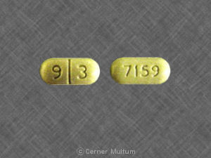Pergolide mesylate 0.25 mg 9 3 7159