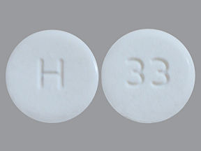 Pioglitazone hydrochloride 45 mg (base) H 33