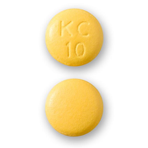 Potassium chloride extended-release 10 mEq (750 mg) KC 10